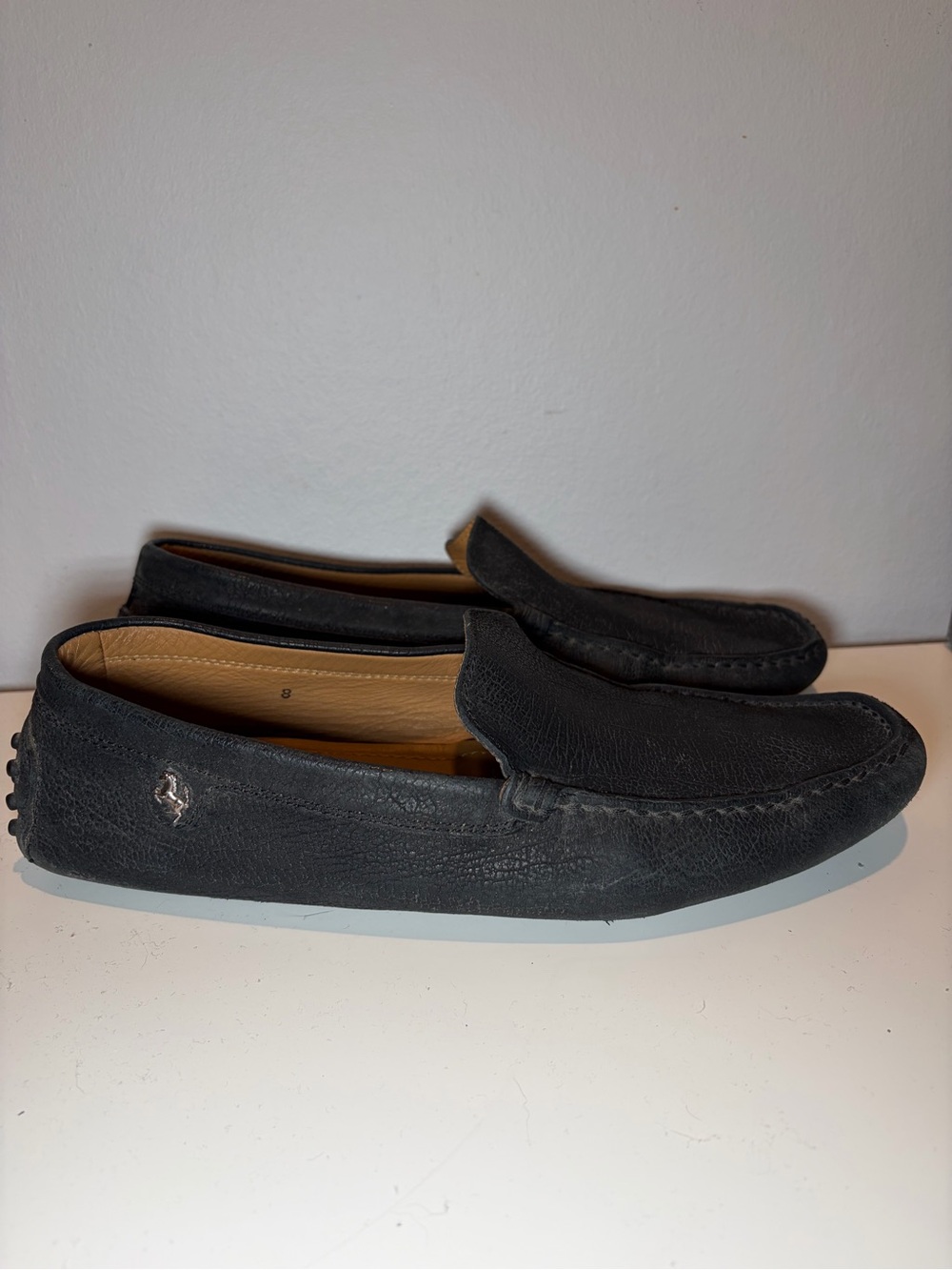 Tod’s for Ferrari navy Men's Driving Loafers - Classic Slip-On